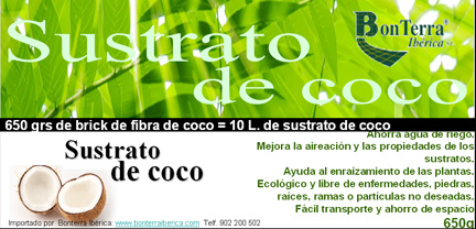 Substrato de coco