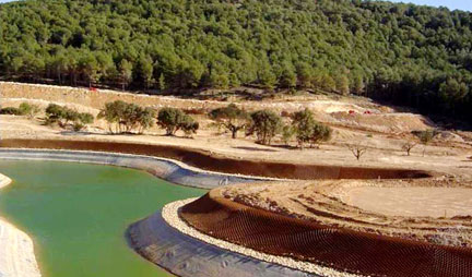 Geoceldas para la estabilizacion de suelos