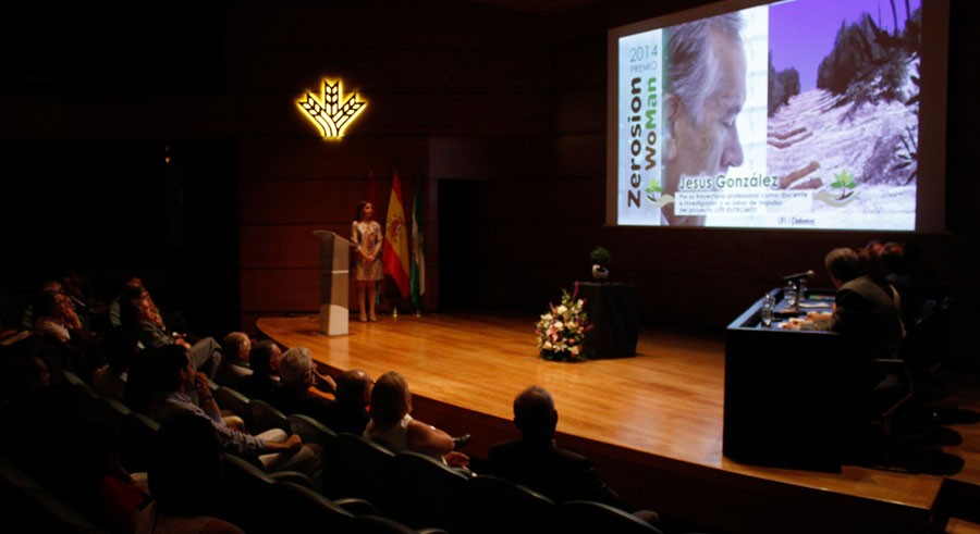 Premio Zerosión a Jesús González