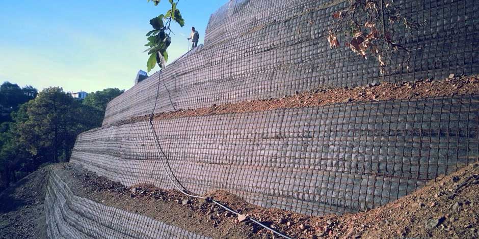Muros verdes para infraestructuras