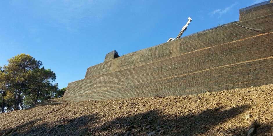 Muros verdes para infraestructuras